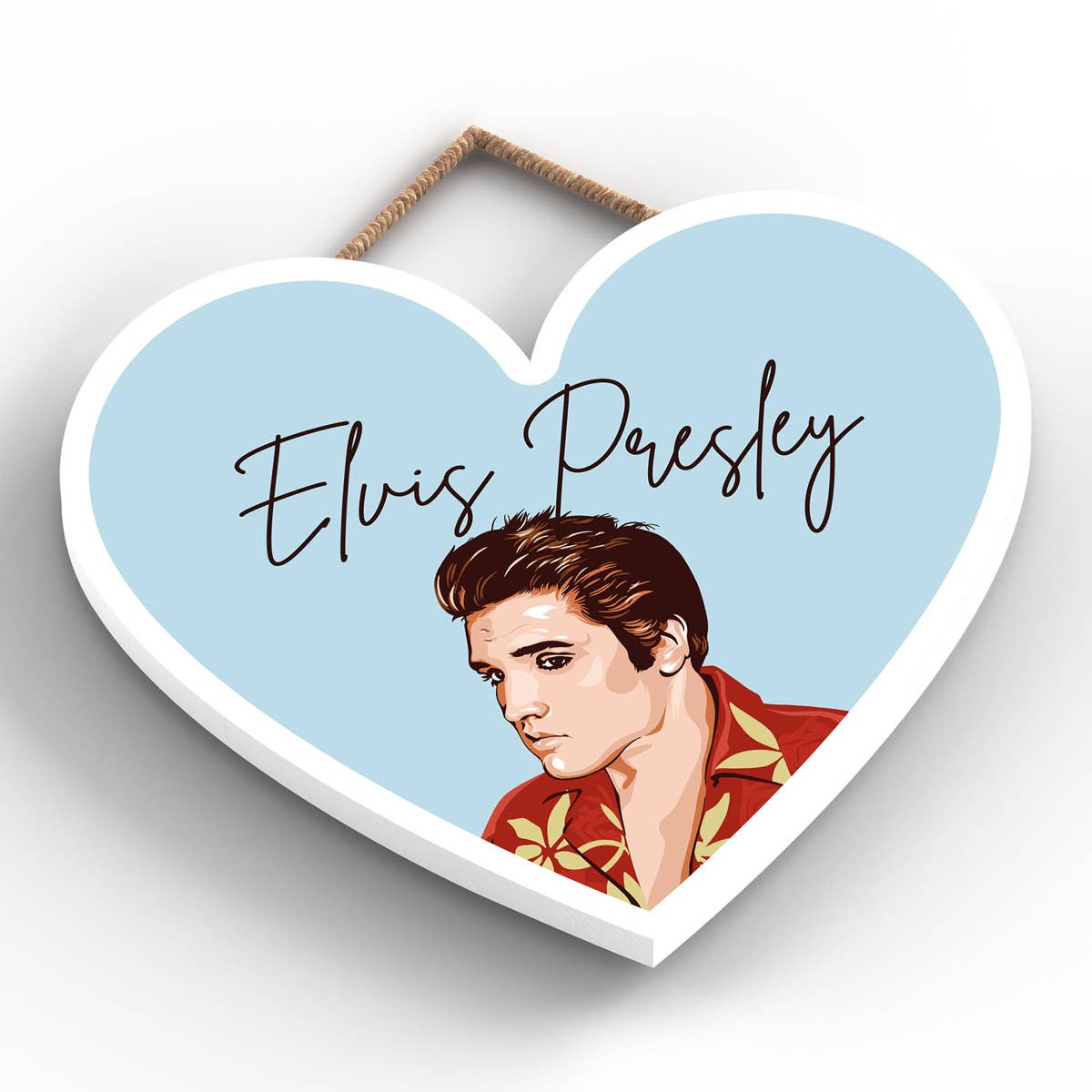 Vivid Squid Wholesale – wholesale Plaque – P7202 - Elvis Presley Hand Drawn Illustration Poster Style H1