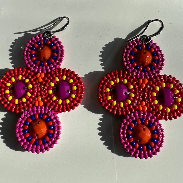 Oorbellen met kralen en kralen voor wholesale door Erik & Mike