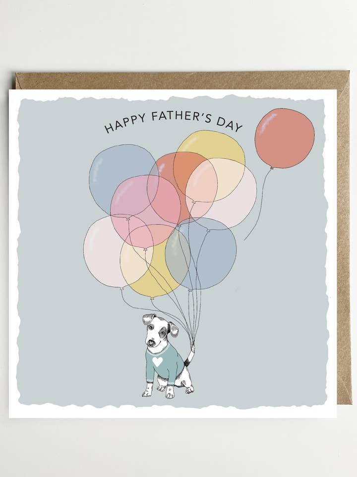 Father's Day Balloons for wholesale by Dotty Dog Art