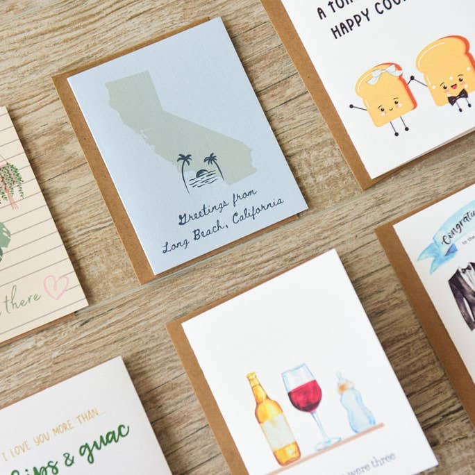 Juego de tarjetas de felicitación mixtas de Creative by Kelsey: tarjetas de boda, tarjetas de bebé, tarjetas de cumpleaños, tarjetas de aniversario y más para venta al por mayor de CreativebyKelsey