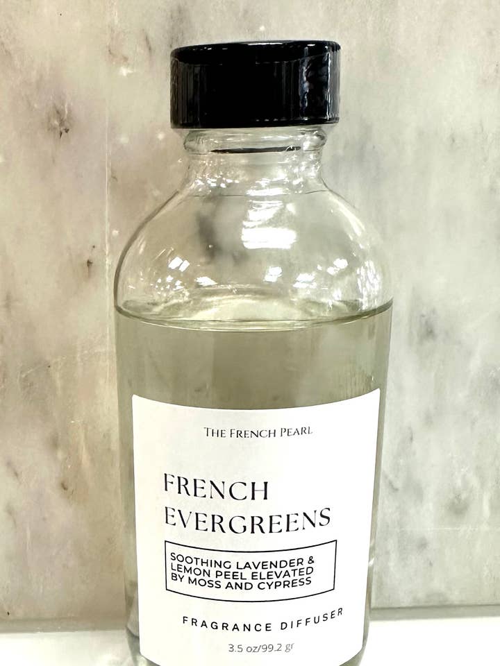 French Evergreens Home Fragrance Reed Diffuser for wholesale by The French Pearl