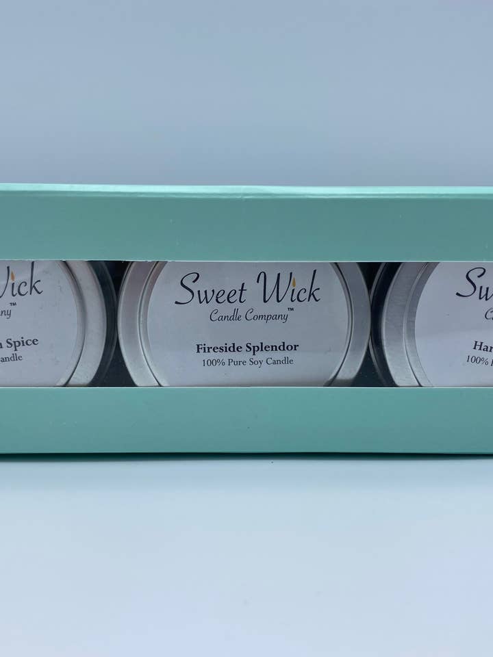 Sweet Wick Fall Scent Sampler voor wholesale door Sweet Wick Candle Company