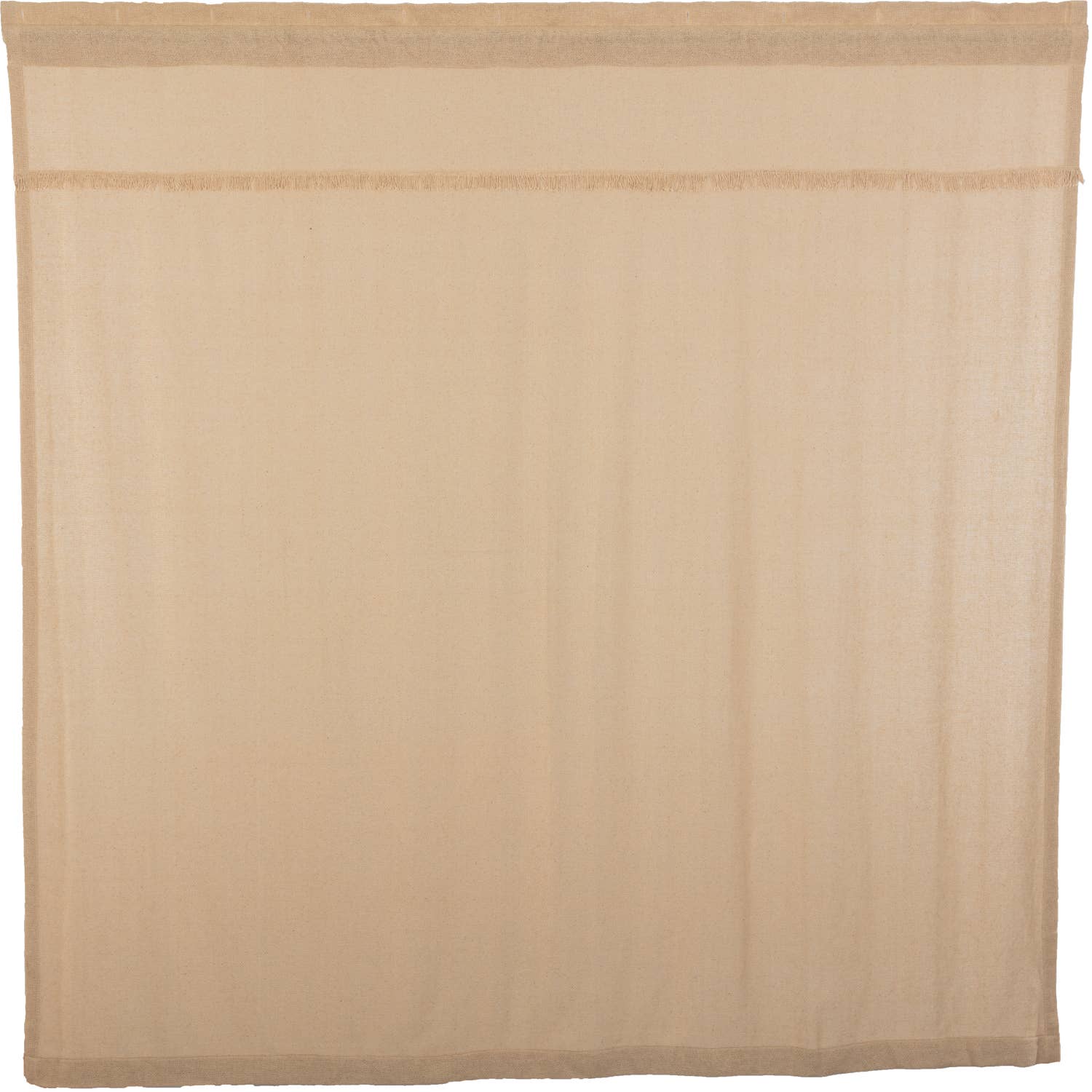 VHC Brands - Wholesale Shower Curtain - Burlap Vintage Shower Curtain 72x721