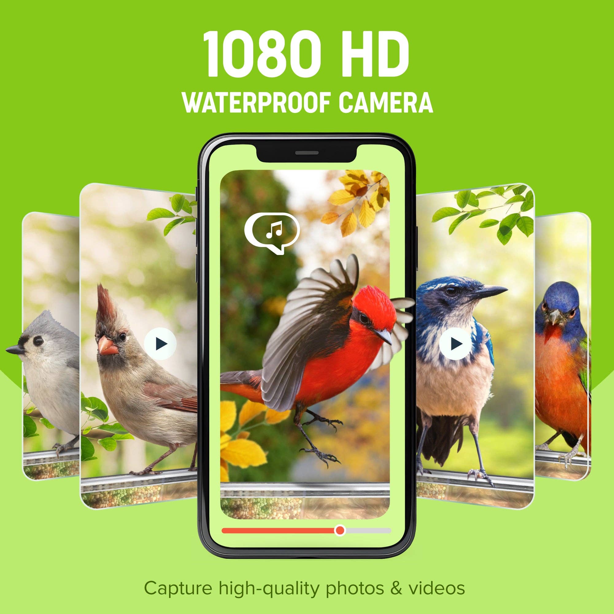 Nature Anywhere - Wholesale Bird Feeder - Nest-Flix Smart Bird Feeder with Camera2