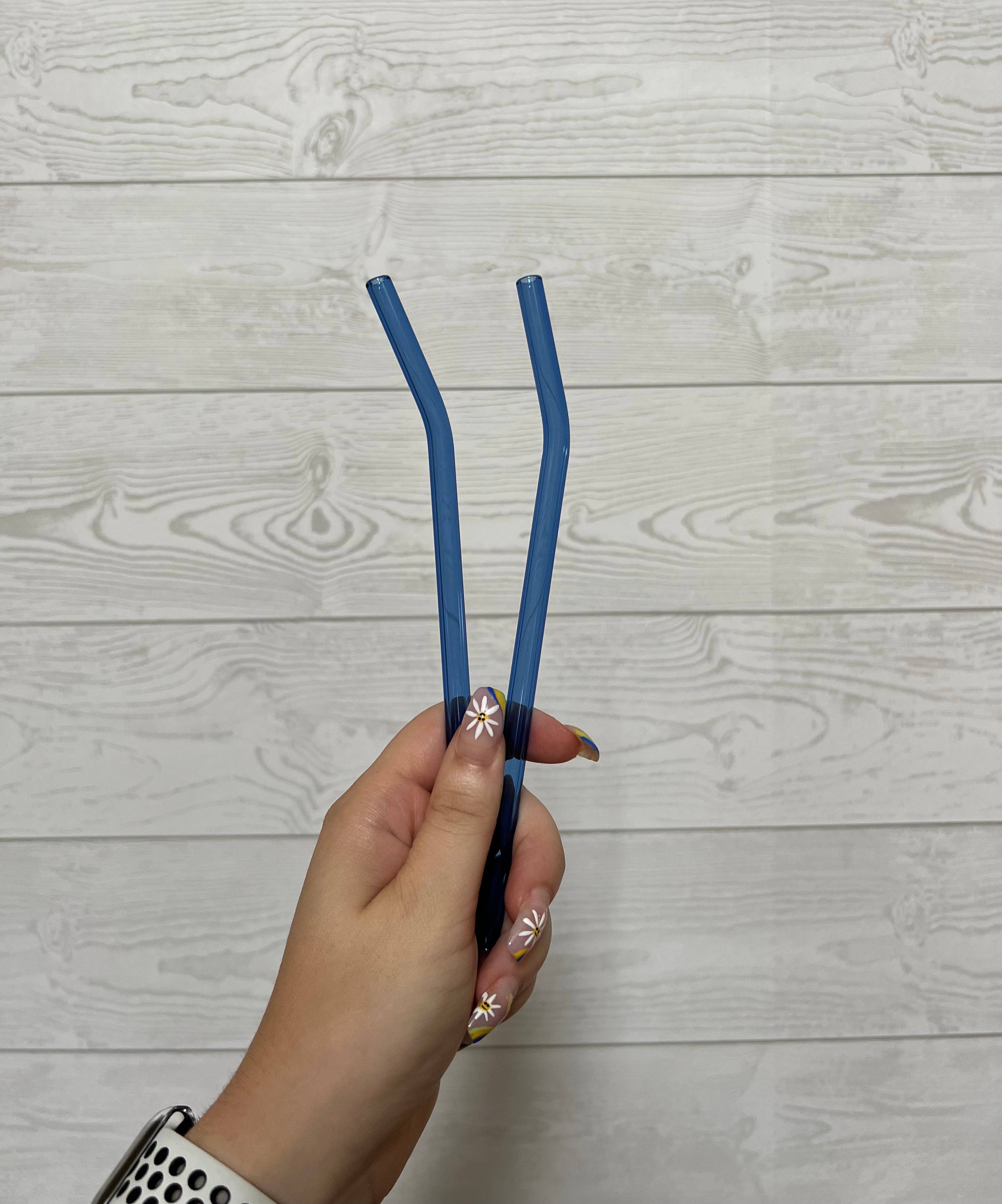 Mason Jar Designs - Wholesale Drinking Straw - Colored glass straw3