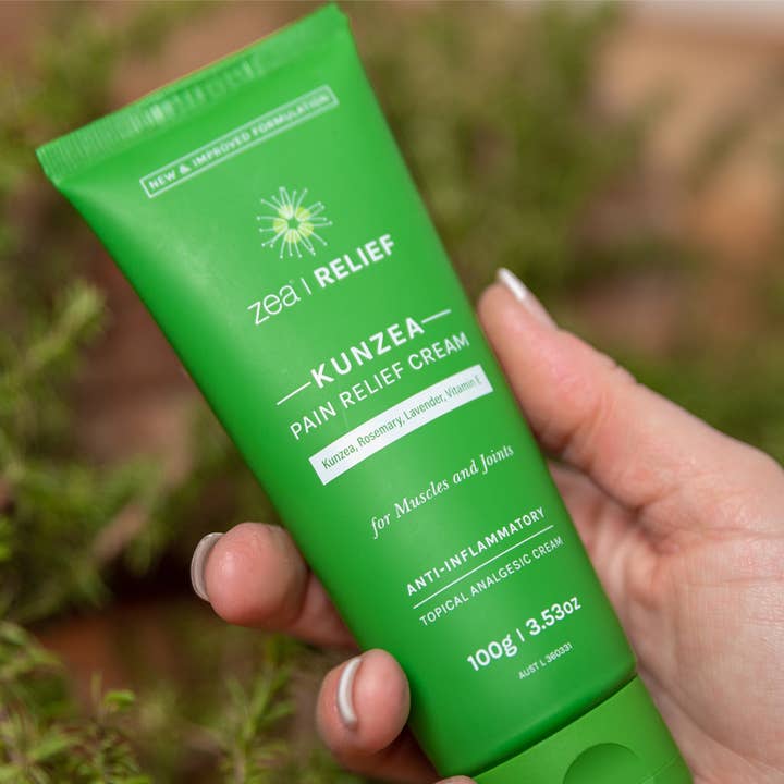 Zea - Wholesale Pain Relief Spray/Cream - Zea Relief Kunzea Pain Relief Cream - For Muscles & Joints