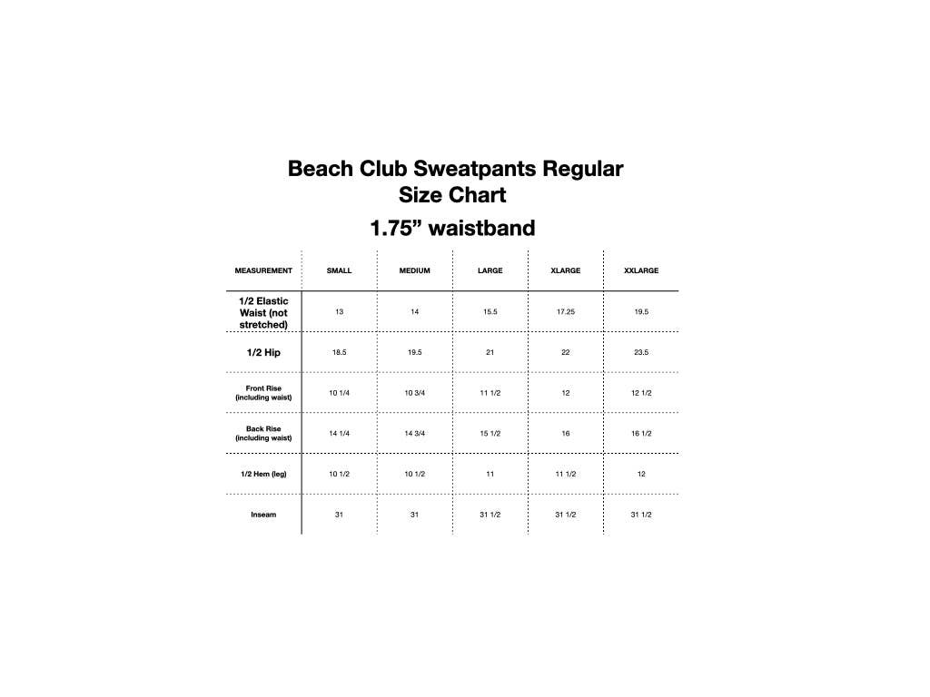 The Beach Club - Wholesale Lounge Sweatpants/Joggers - Women's - Staple Sweatpants2