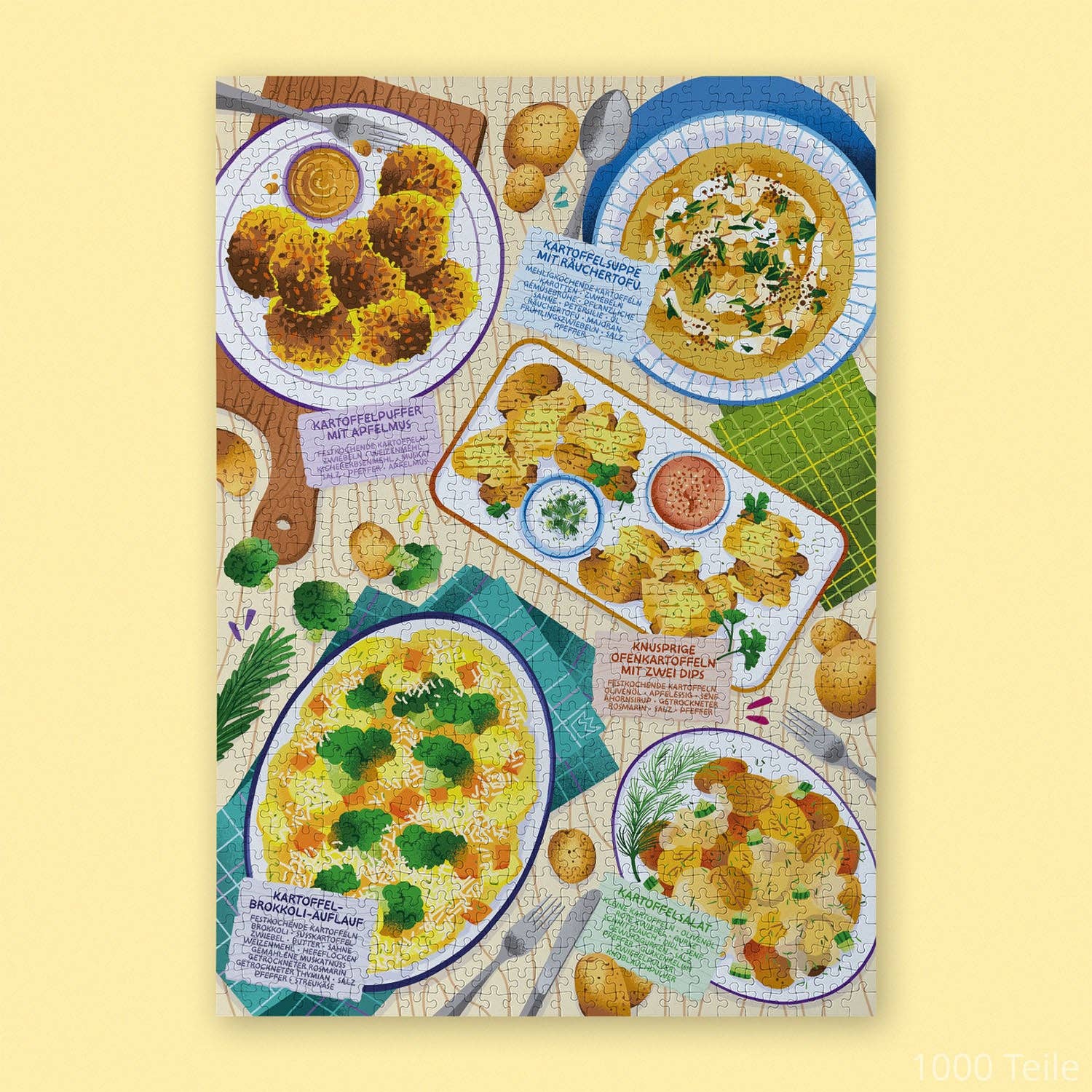 Willa Wunst GmbH - Wholesale Puzzle - Adult - Potato Puzzle0