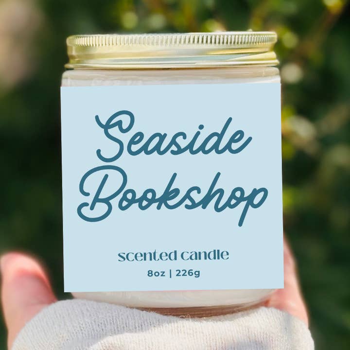 Bougie Printemps Été de la Librairie du Bord de Mer pour la vente par Free Ethos