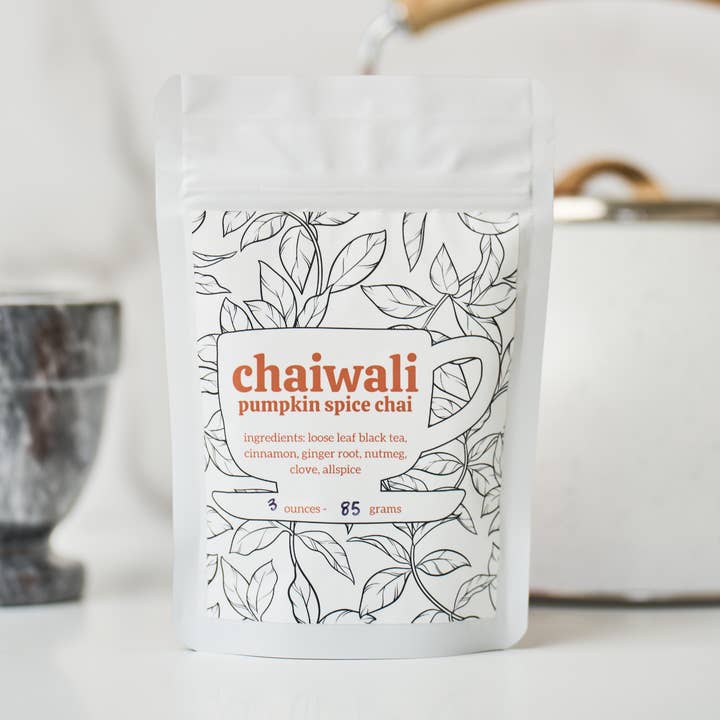 Loose Leaf Pumpkin Spice Chai Blend for wholesale by chaiwalitx llc