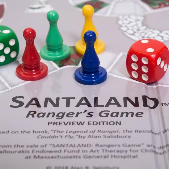 Opus One Studios - Wholesale Board Game - SANTALAND (R): Board Game