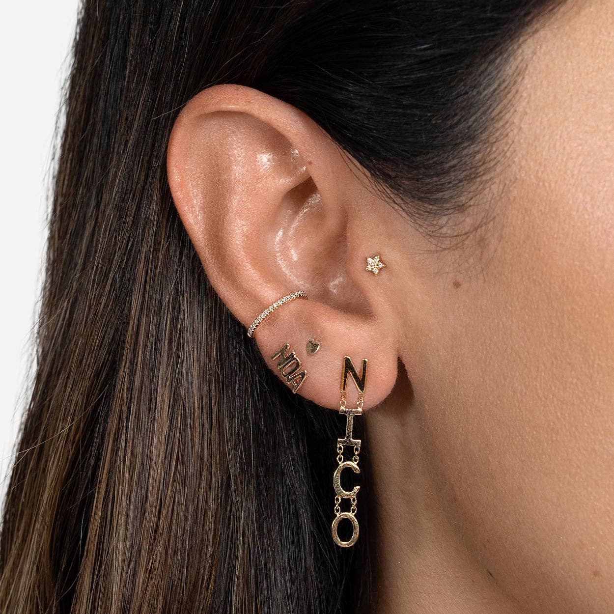 Kelly Bello Design - Wholesale Cuff/Wrap Earrings - Diamond Ear Cuff1