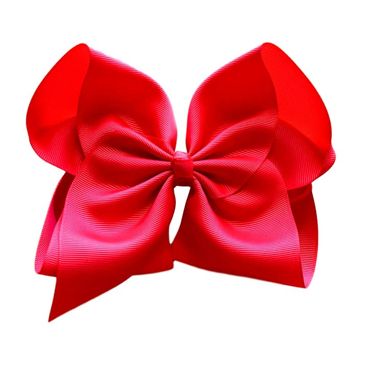 The Solid Bow - Vente Nœud pour cheveux – enfant - Nœud en gros-grain uni de 5 pouces (2 pouces de largeur du ruban)8