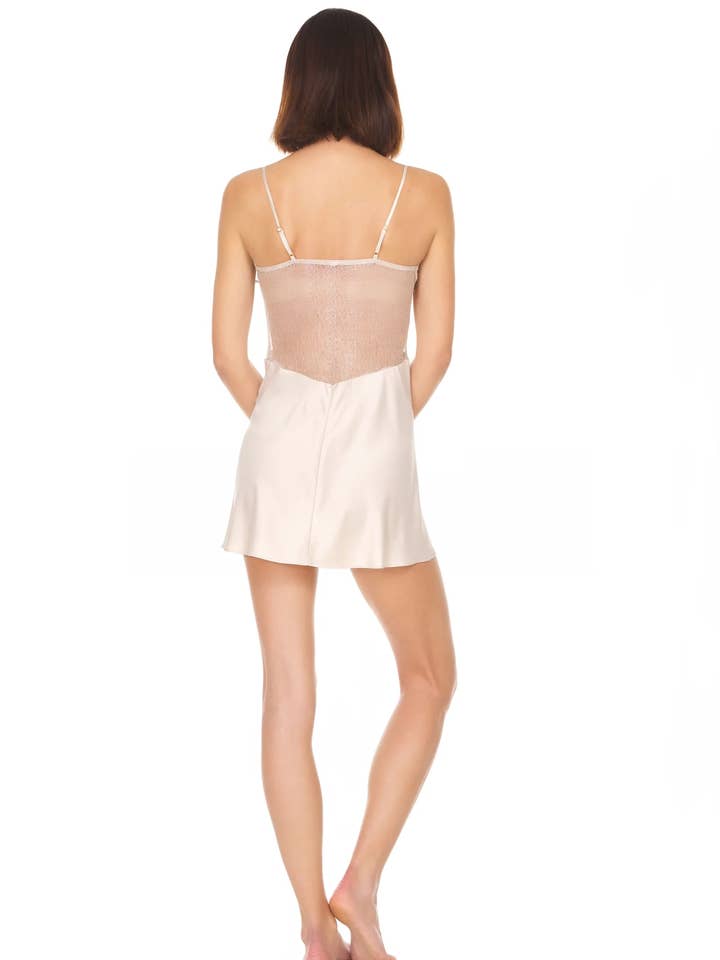 Flora Nikrooz - Wholesale Chemise - Women's - Showstopper Appliqué Chemise12