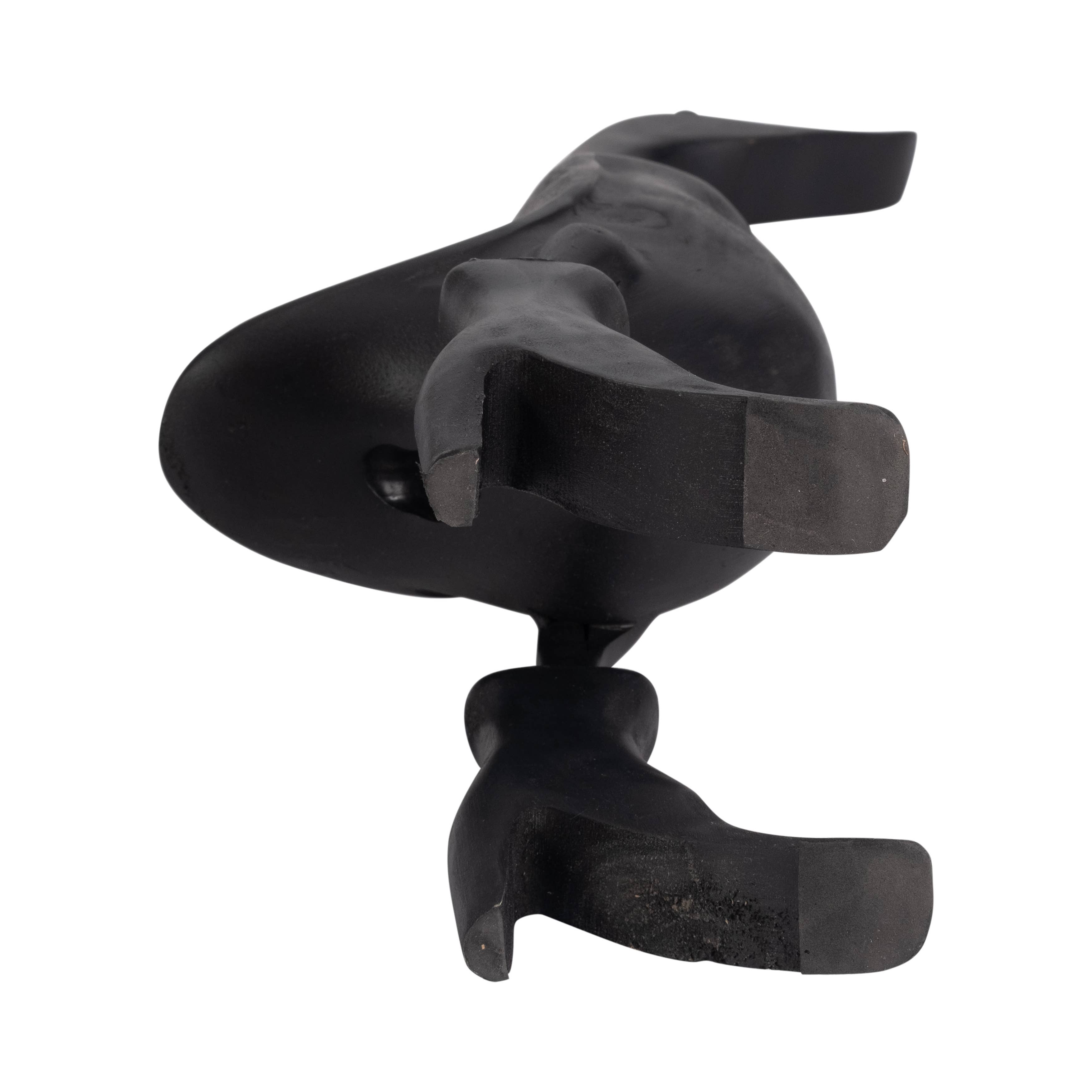 Sagebrook Home - Wholesale Decorative Figurine - Bamboo Wood Duck in Rainboots Figurine - Black, 20 in.11