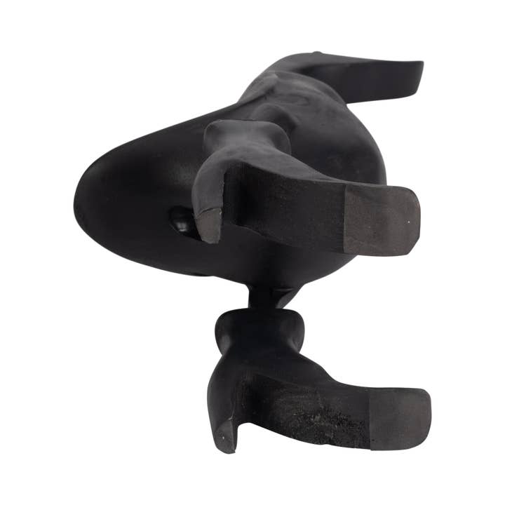 Sagebrook Home - Wholesale Decorative Figurine - Bamboo Wood Duck in Rainboots Figurine - Black, 20 in.11