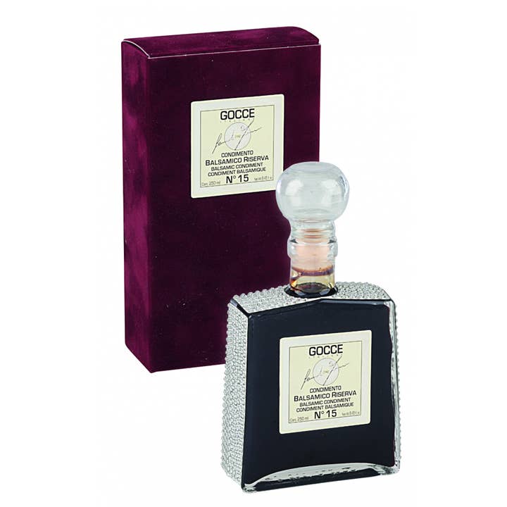 15 Year Aged Balsamic Condiment in Velvet Box for wholesale by Zia Pia
