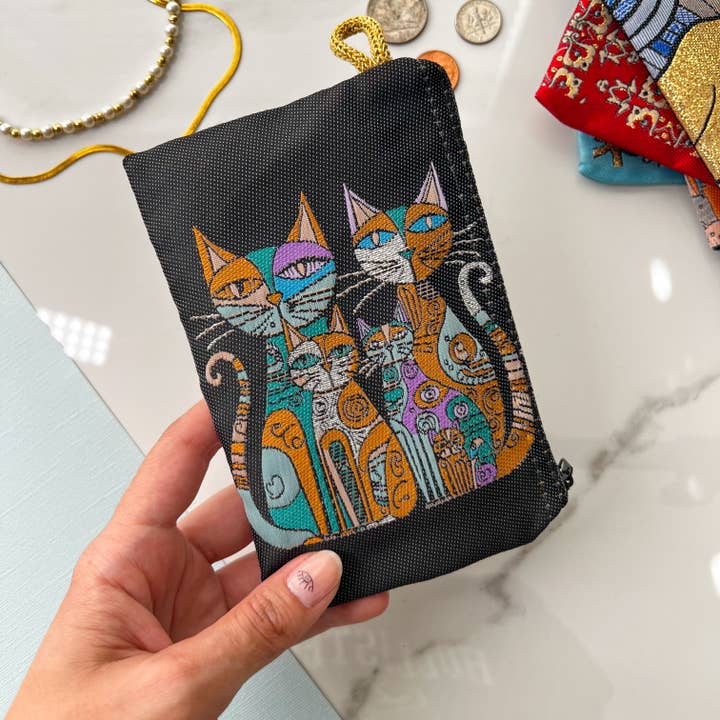 Monedero Lindo, Monedero de Diseño de Gato, Regalo para Mamá Gato para venta al por mayor de Umays Boho
