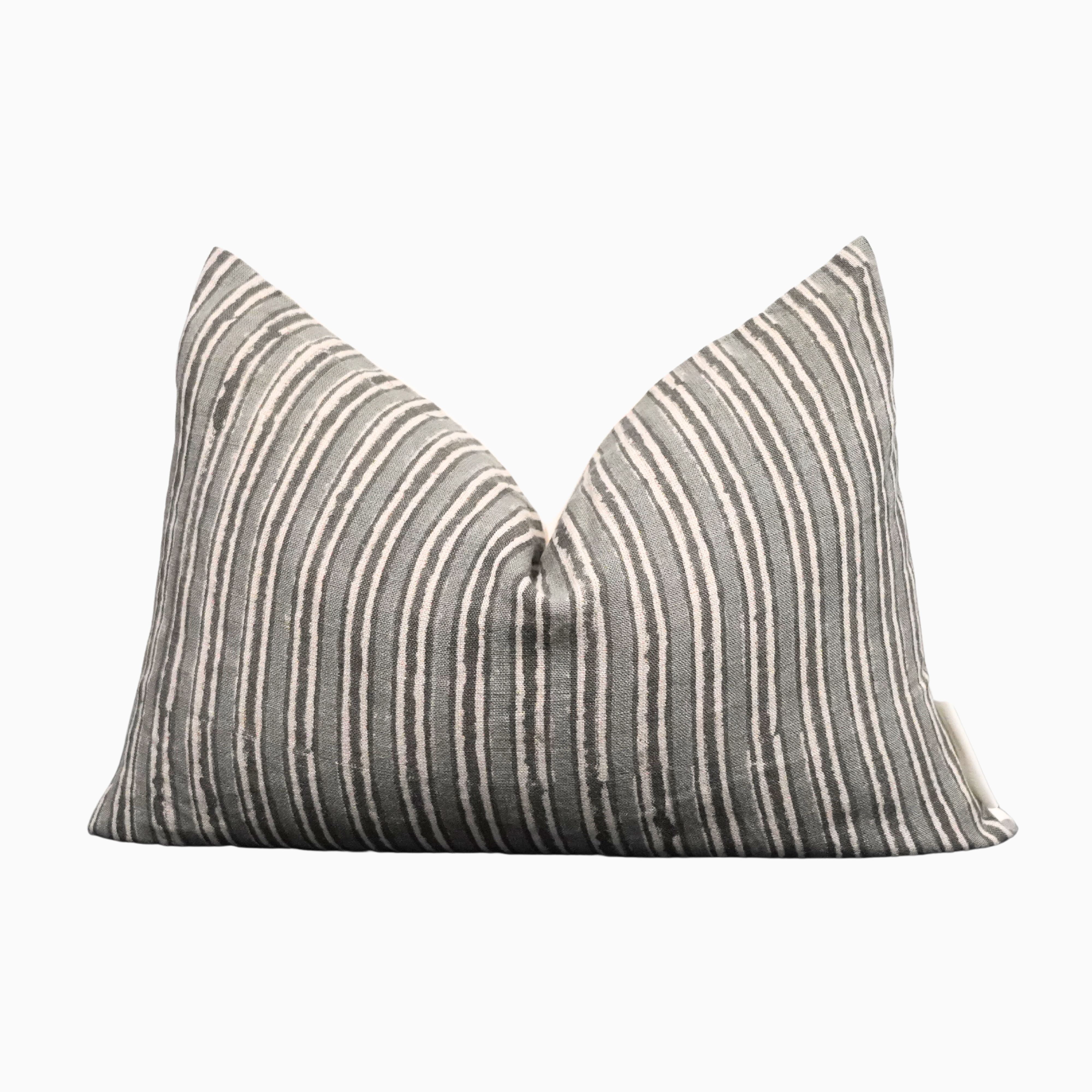 RuffledThread - Wholesale Throw Pillow Cover - Dejo- Indian Hand Block linen Lumbar pillow  cover0
