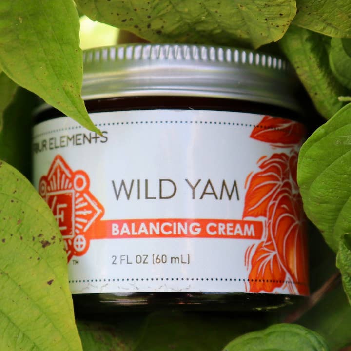 Wild Yam Balancing Cream - 2 oz for wholesale by Four Elements Organic Herbals