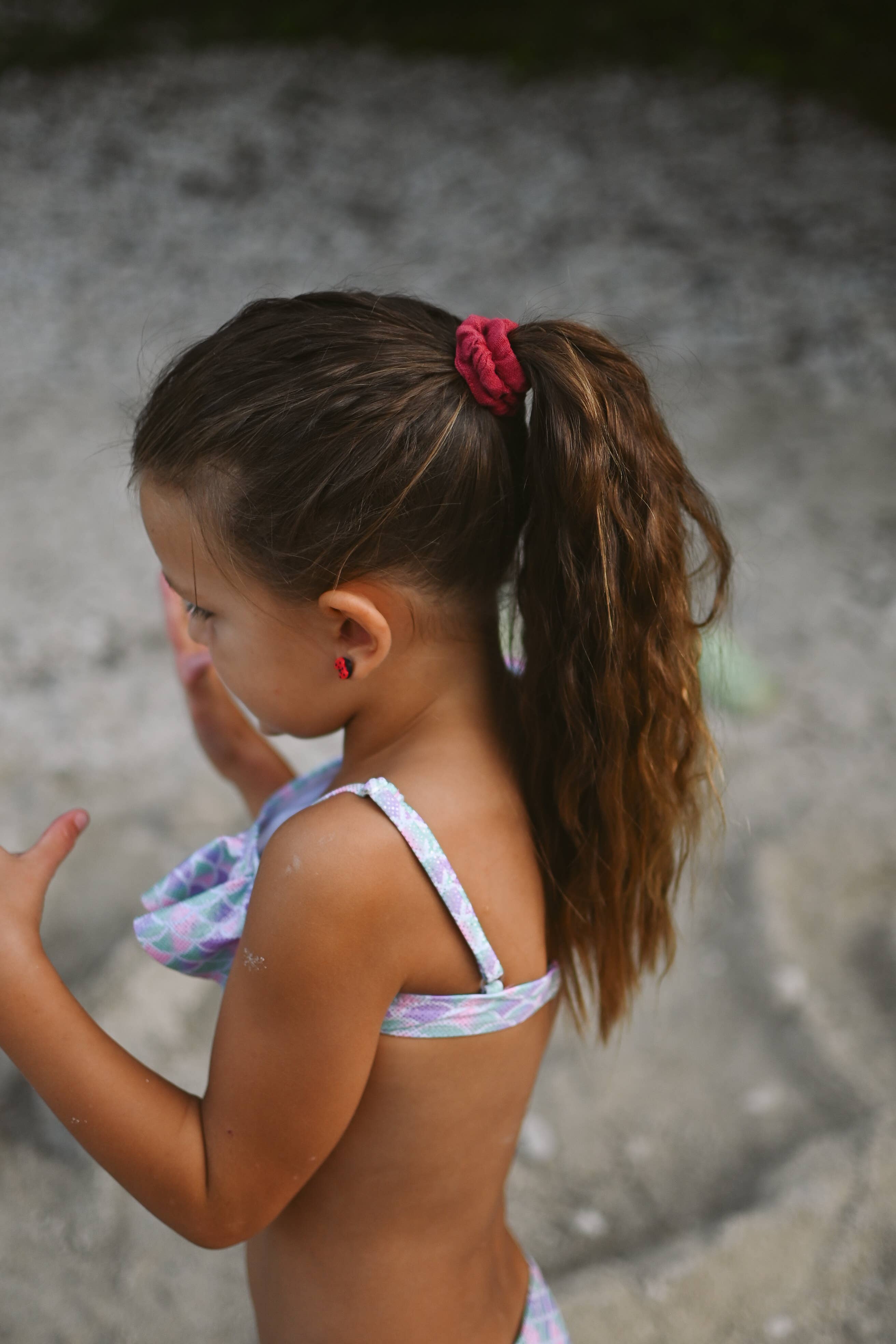 Lanika Atelier, Nika Korošec s.p. - Wholesale Hair Tie - Skinny 100% Linen Hair Elastic, No Plastic Scrunchies 17