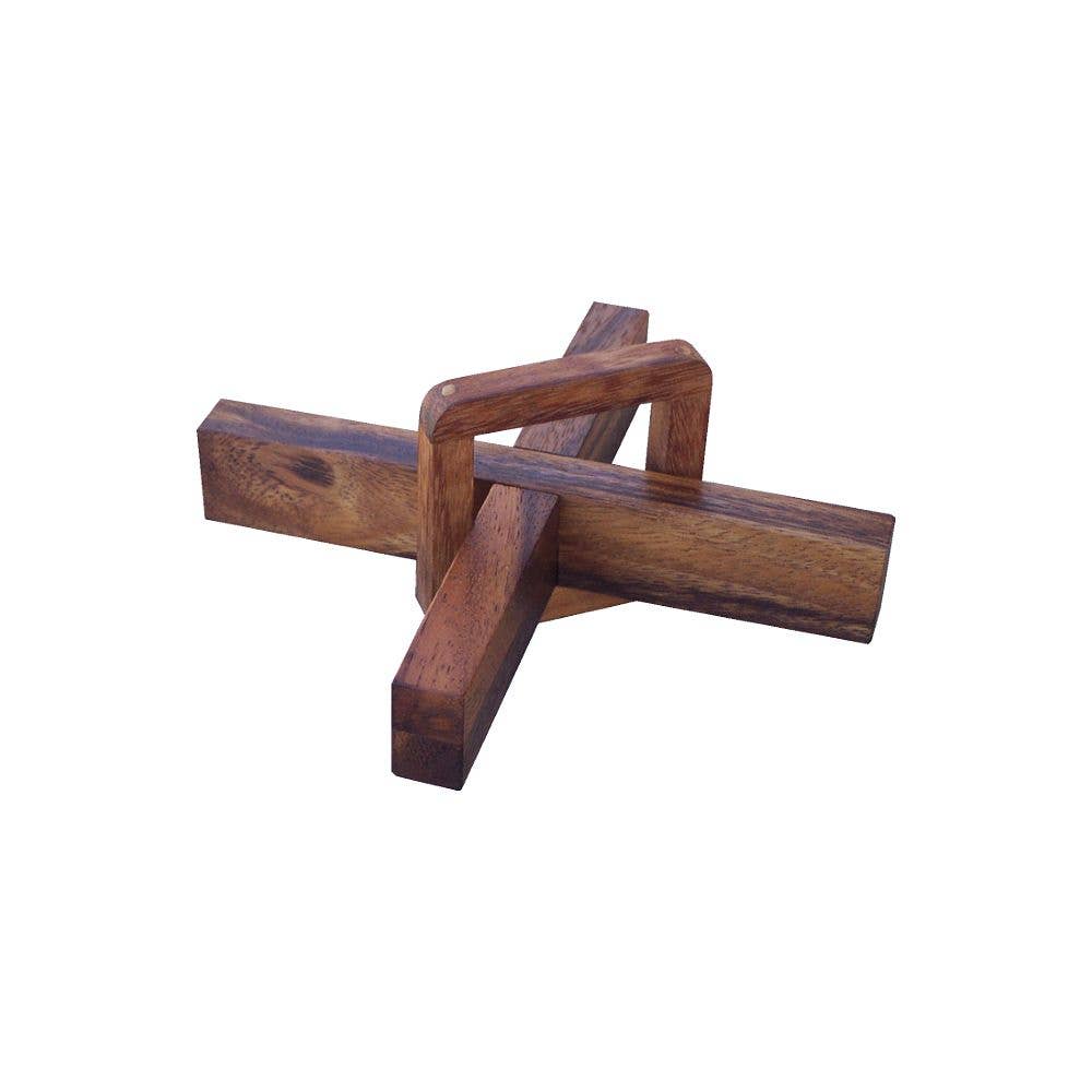 Puzzle Master - Wholesale Puzzle - Adult - X Marks the Spot | Puzzle Master Wood Puzzles0