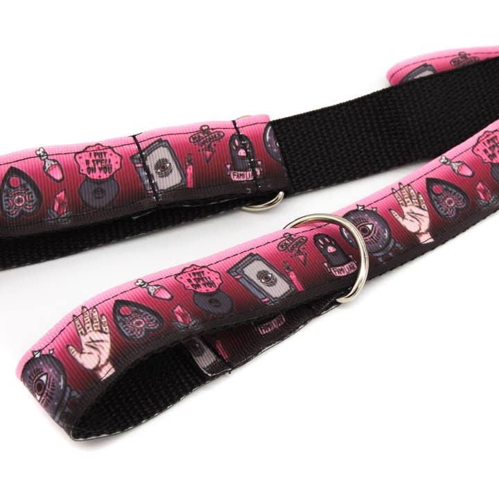 Project Pinup - Vendita all'ingrosso Accessori sportivi - Guinzaglio regolabile Fortunes Told con anelli a D1