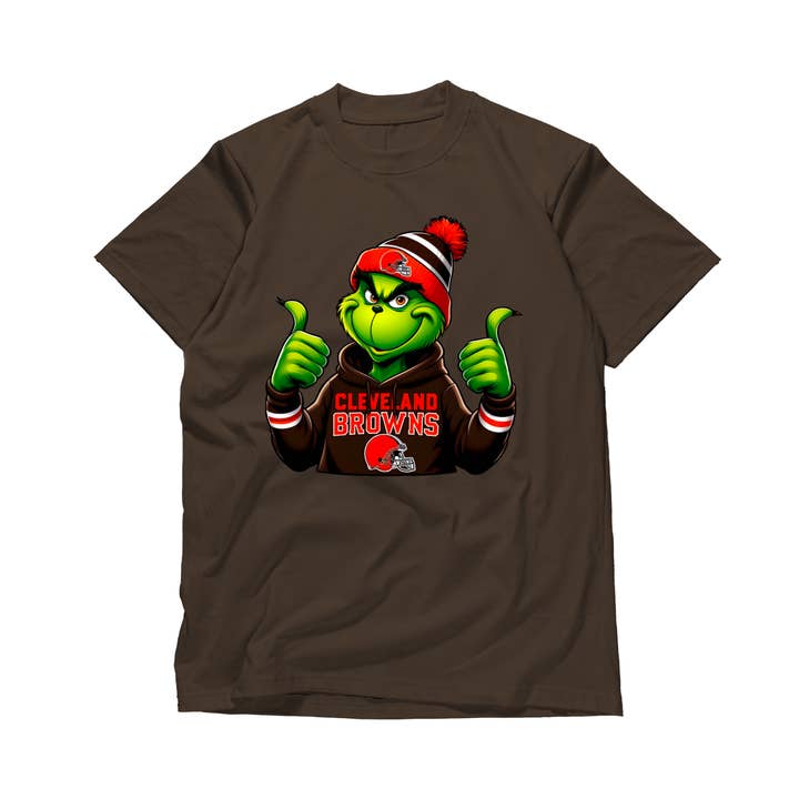 Cleveland Browns Grinch  for wholesale by Farm Life Crafting