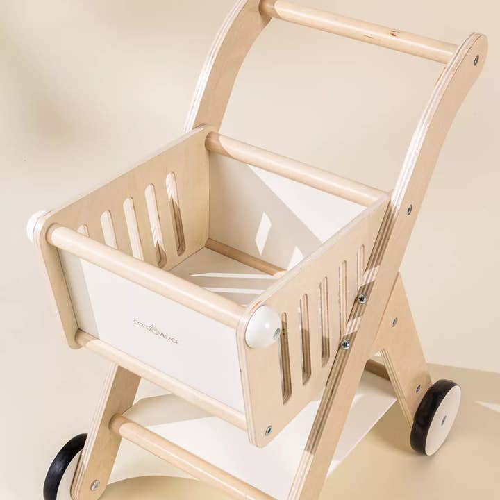 Coco Village - Wholesale Wood Toy - Kids - Wooden Shopping Cart10