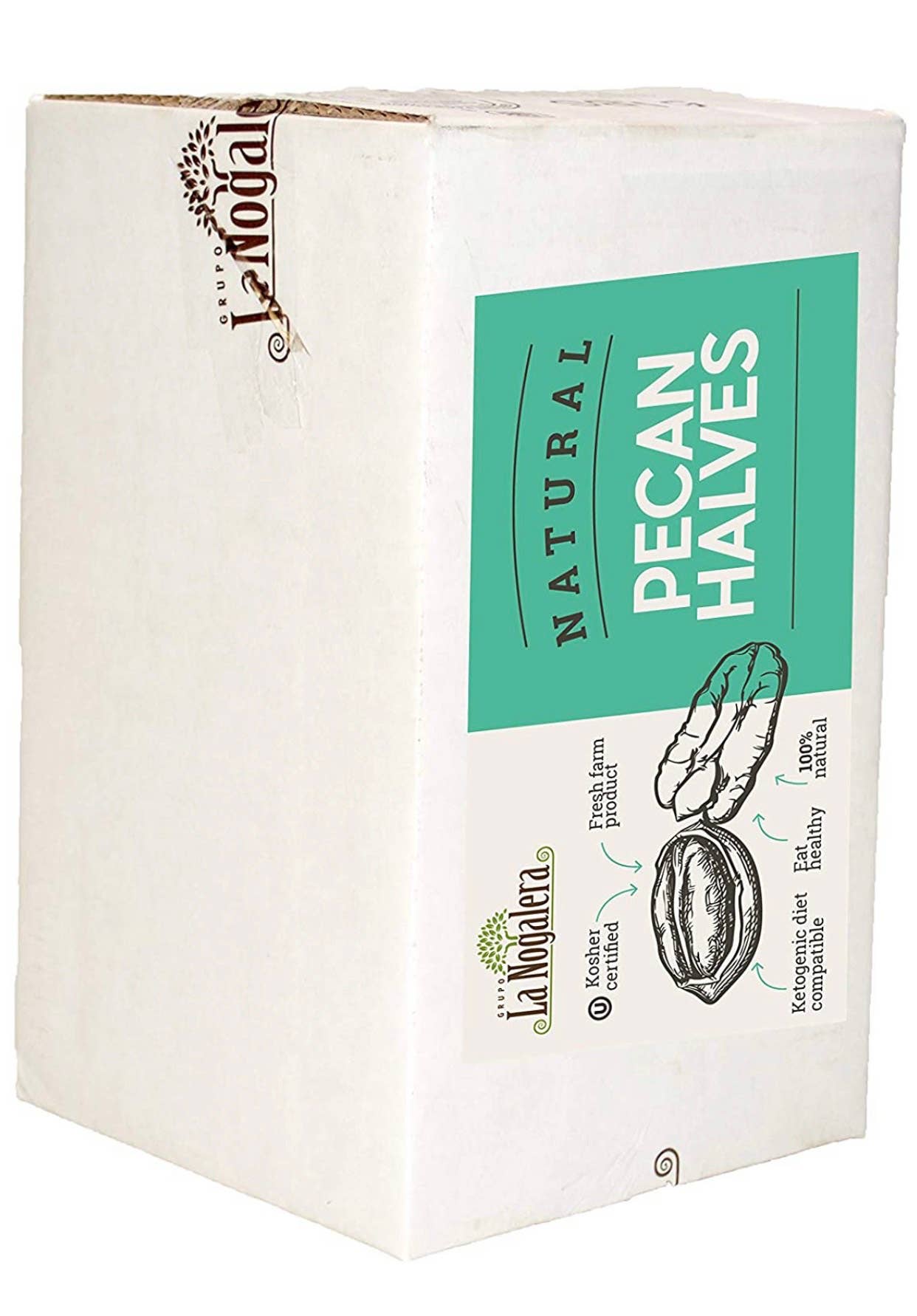 Shellers – Großhandel Nüsse – Grupo La Nogalera 5 Lbs Natürliche Pekannuss-Hälften2