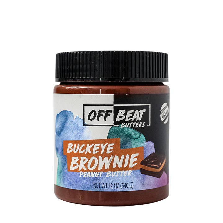 Clean Simple Eats | OFFBEAT Butter | Buckeye Brownie for wholesale by The Nut Garden, Sweetables, Utah Truffles
