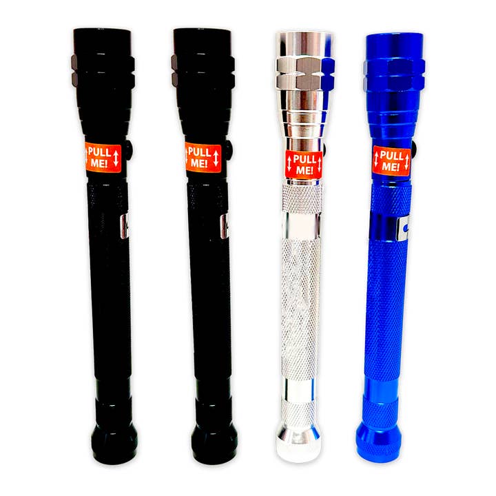 Novelty Brands - Wholesale Handheld Flashlight - Roughneck Magnetic LED Extender 2 ft Multi Tool - 4/Display5