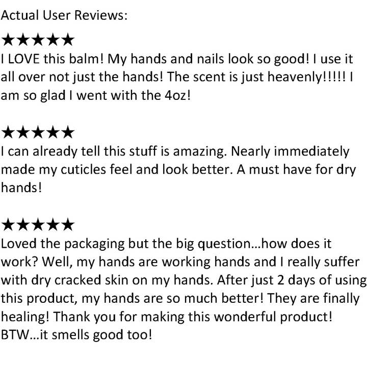 Superior Dry Goods - Wholesale Healing Salve/Balm/Cream - Hand Repair Salve | 2 Sizes | Hemp & Clary Sage | Organic5