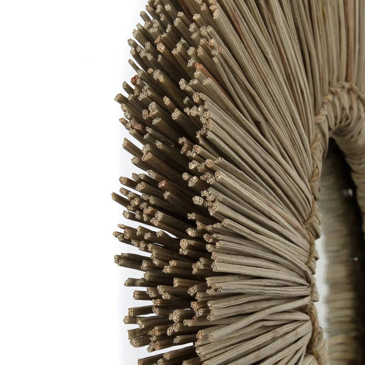 Bazar Bizar Living - Vendita all'ingrosso Specchi da parete - Specchio Alang Alang naturale - M5