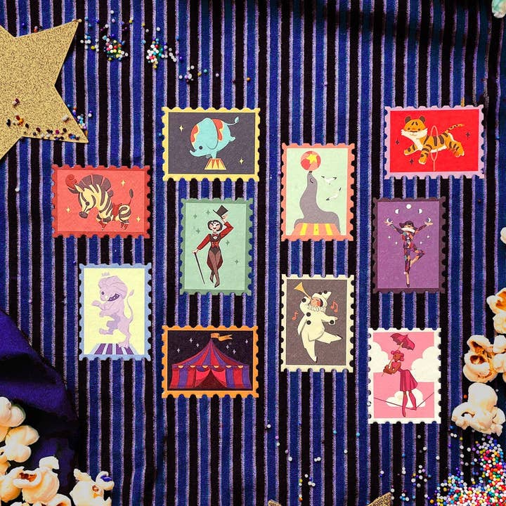 Le Cirque - Stämpel Washi för wholesale av OSHETART