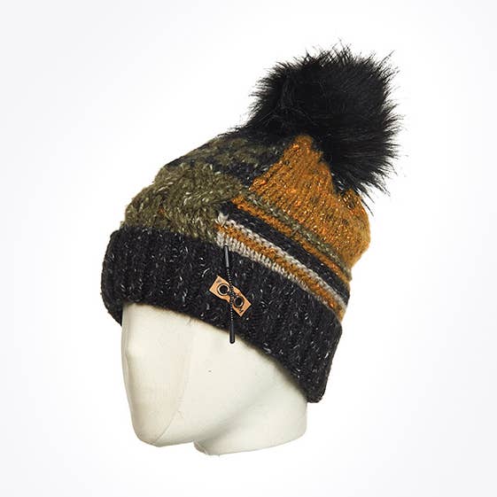 Fonem – wholesale Beanie – Women's – Bonnet Femme Avec Pompon : Claudia1