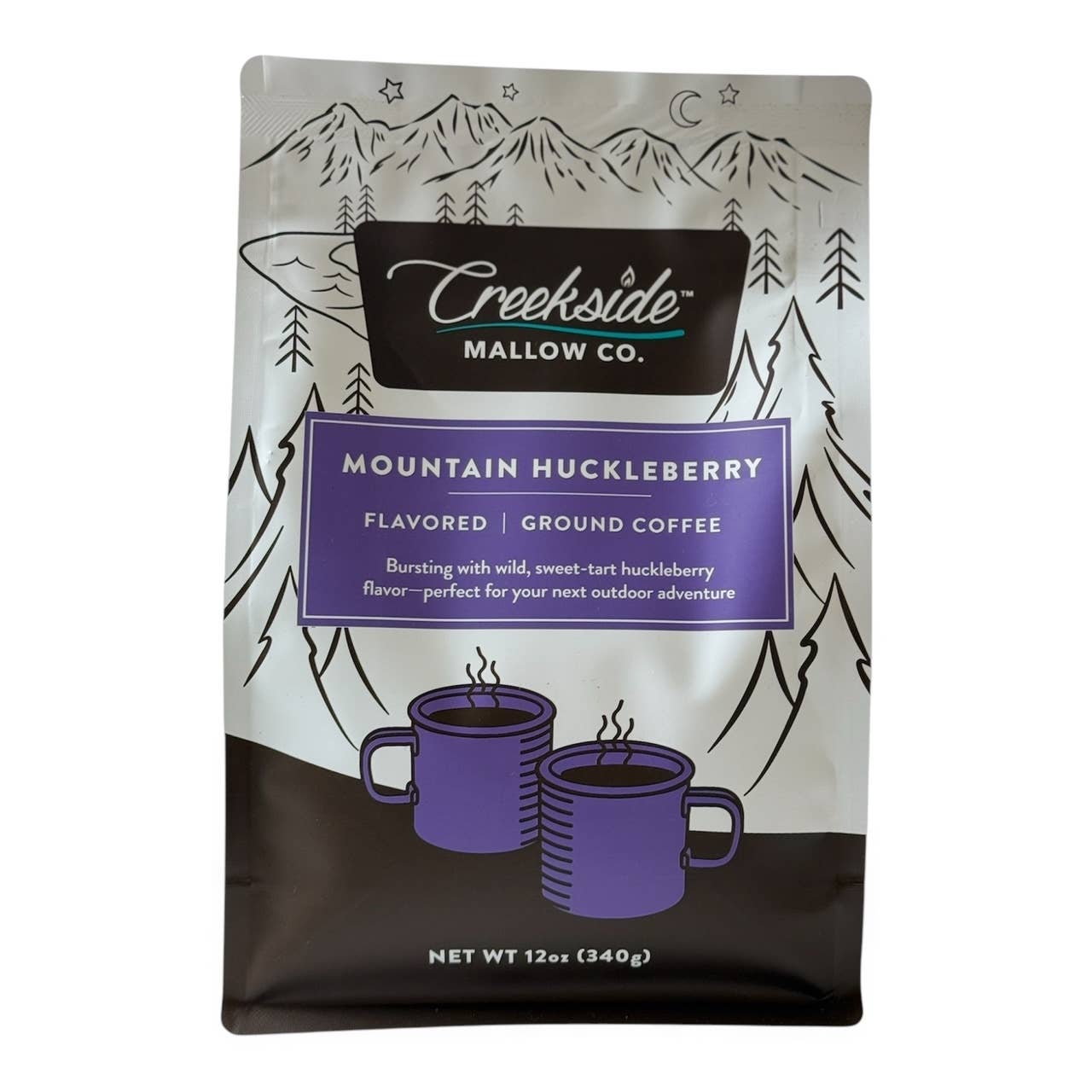 Creekside Mallow Co. - Wholesale Ground Coffee - Mountain Huckleberry Ground Coffee 1