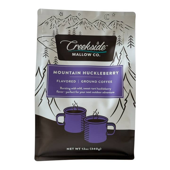 Creekside Mallow Co. - Wholesale Ground Coffee - Mountain Huckleberry Ground Coffee 1