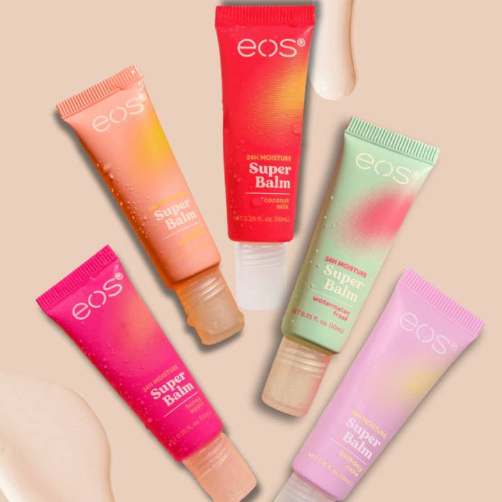 EOS Baume à Lèvres Super Balm en Tubes pour la vente par Best Beauty Group