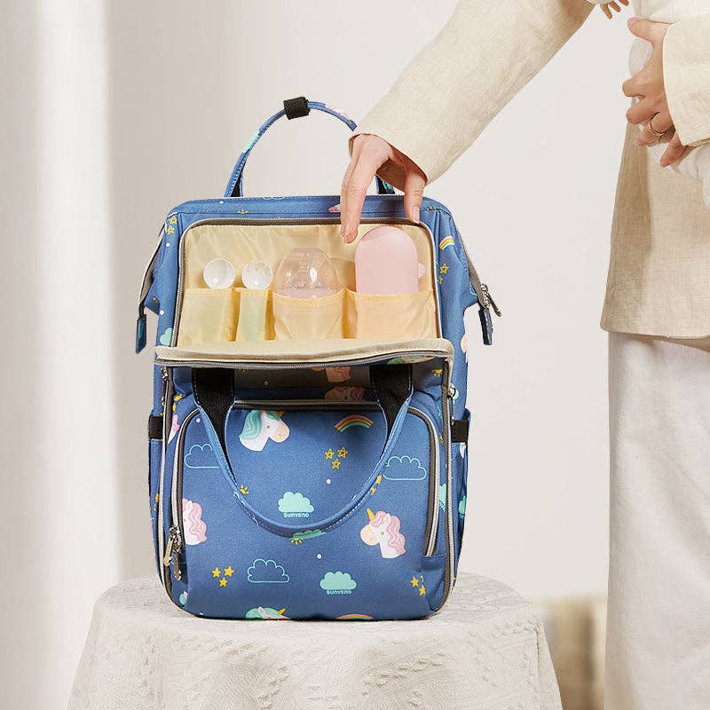 Sunveno - Wholesale Diaper Bag - Baby - Open-Wide Diaper Backpack1