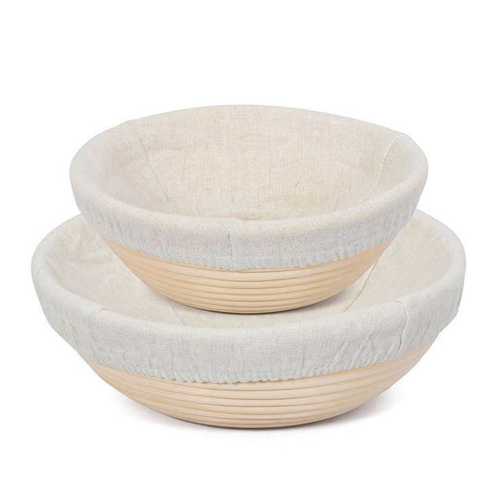 ViBelle 10 Inch and 9 Inch Bread Proofing Basket Set for wholesale by ViBelle