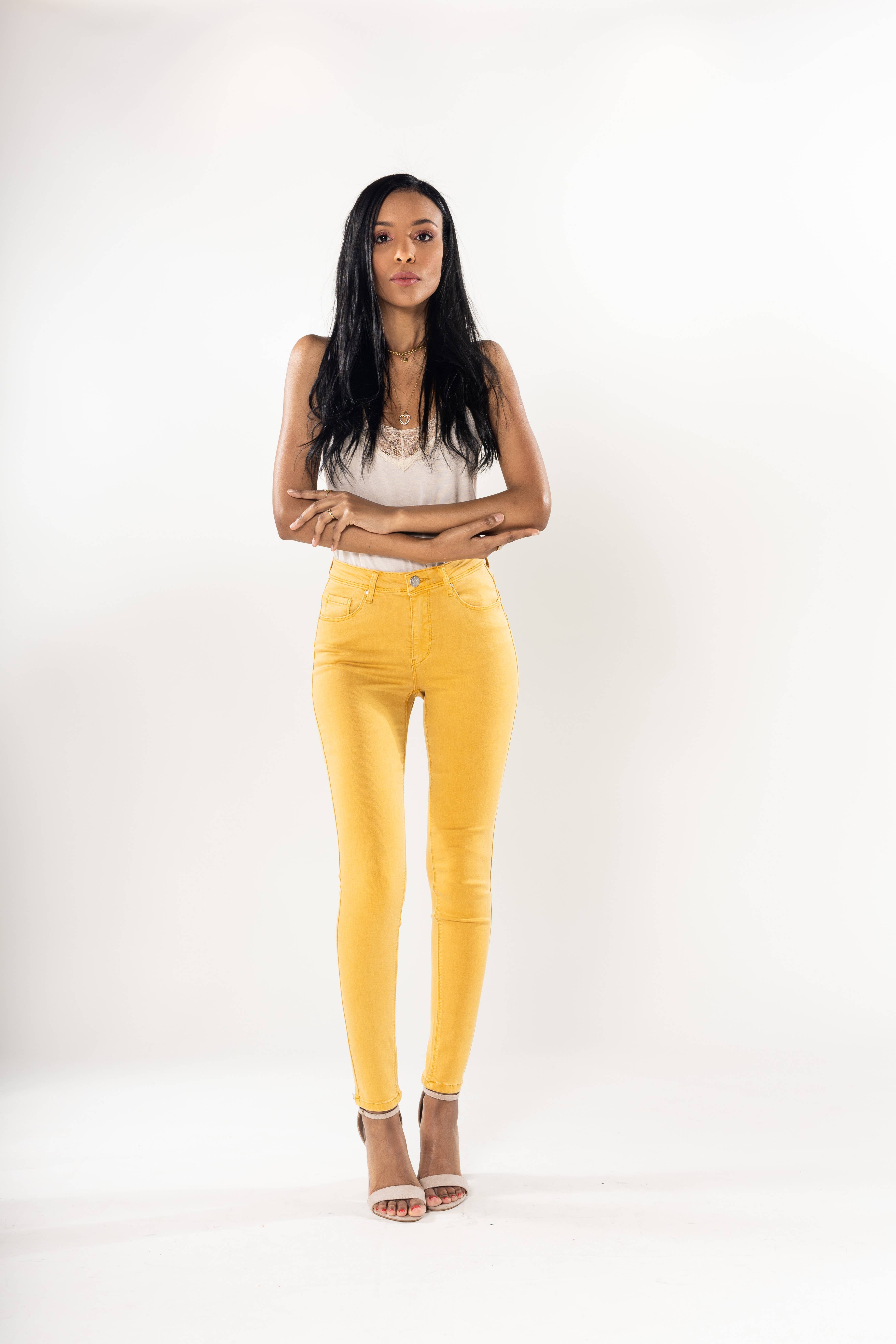 Nina Carter - Wholesale Jeans - Women's - Skinny Push Up Comfortable High Waist Super Stretch P10641