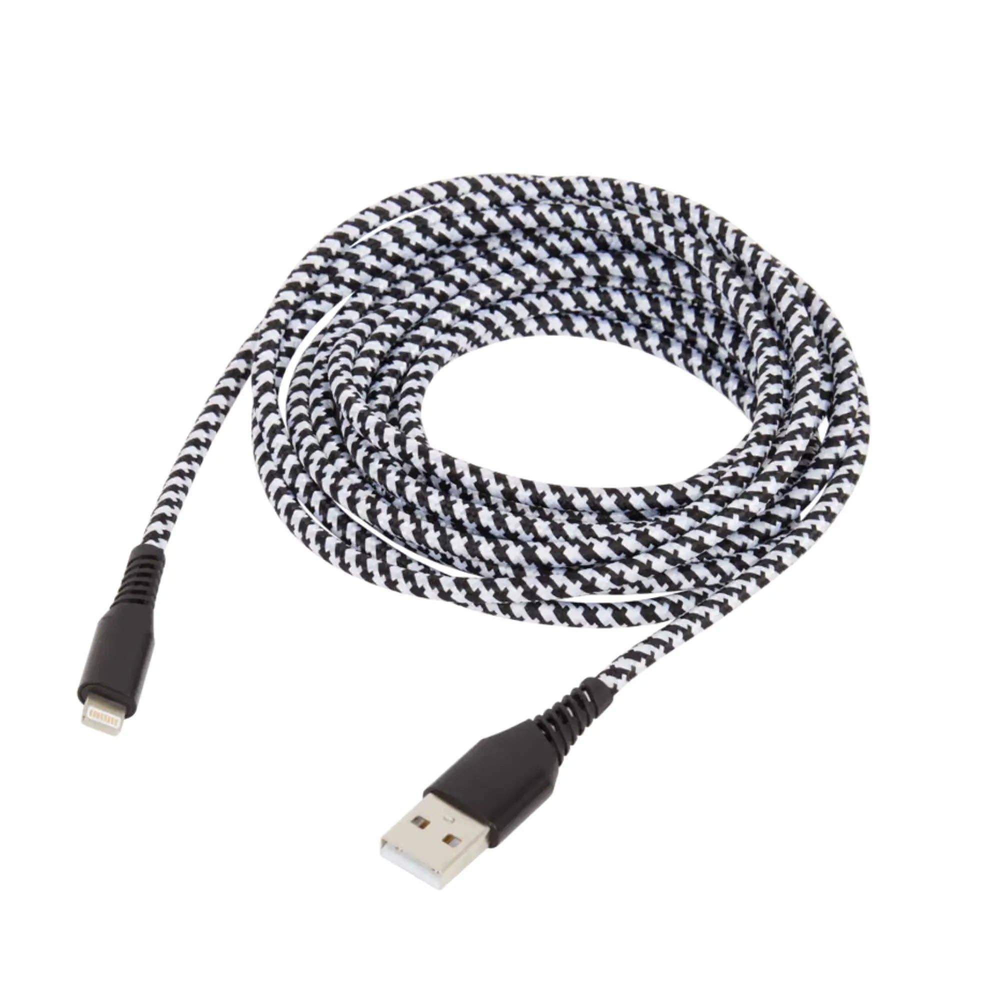 My Podologie - Wholesale Charging Cable - Lightning to USB Cable for iPhone / iPad / iPod textile - 2 different sizes4