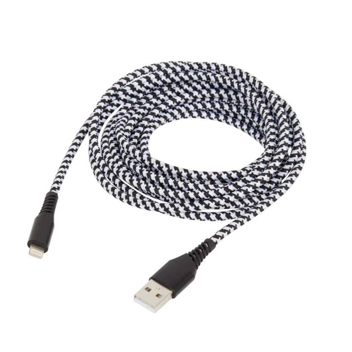 My Podologie - Wholesale Charging Cable - Lightning to USB Cable for iPhone / iPad / iPod textile - 2 different sizes4