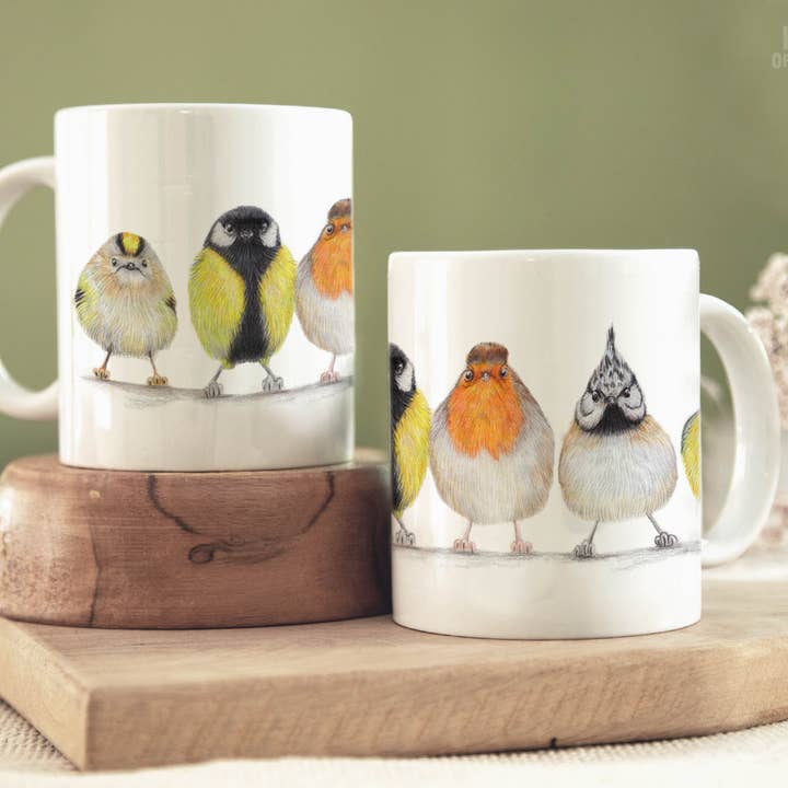 Beast of Paradise - Wholesale Coffee/Tea Cup - Ceramic Mug, European Birds, Funny Mugs, Animal Mug3