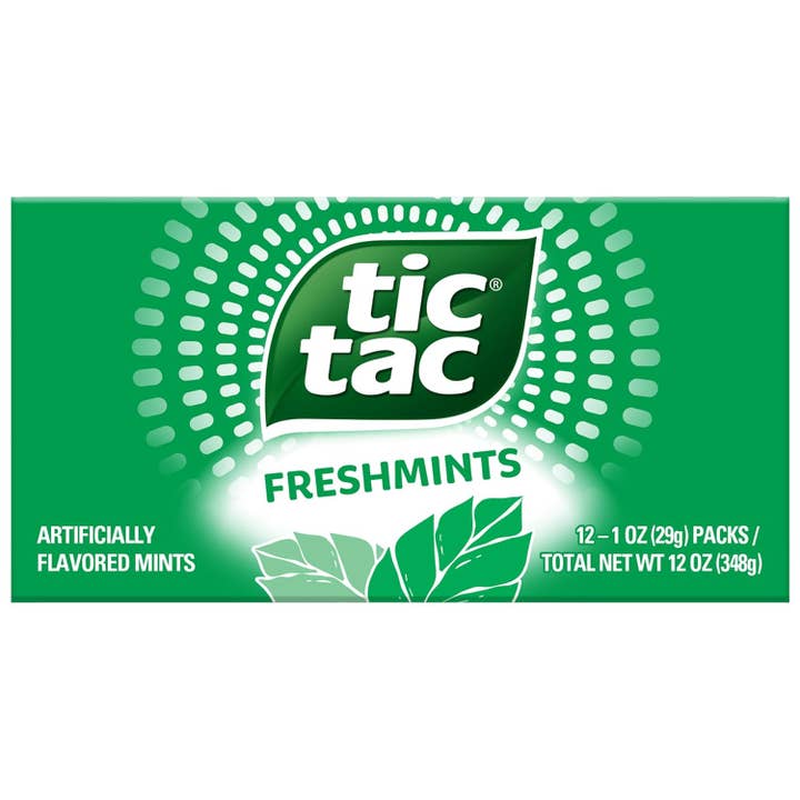 Horizon Top Market - Wholesale Hard Candy - Tic Tac Freshmint Breath Mints, 12 Count, 1.7 oz Each3