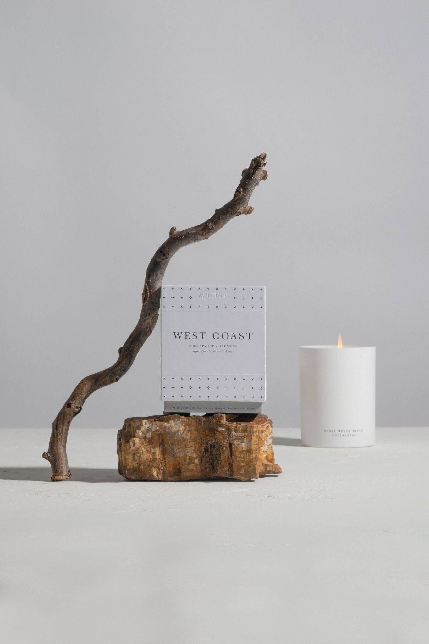 Vancouver Candle Co. - Wholesale Jar/Filled Candle - 10oz West Coast Boxed Candle1