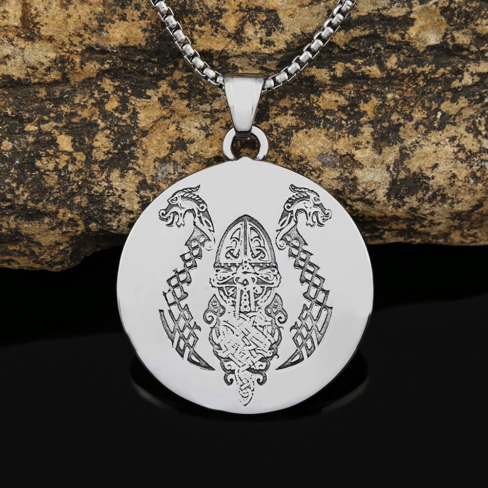 Gemcohub – Colar pingente/pendente por atacado – Colar Navio Pirata Estilo Viking2