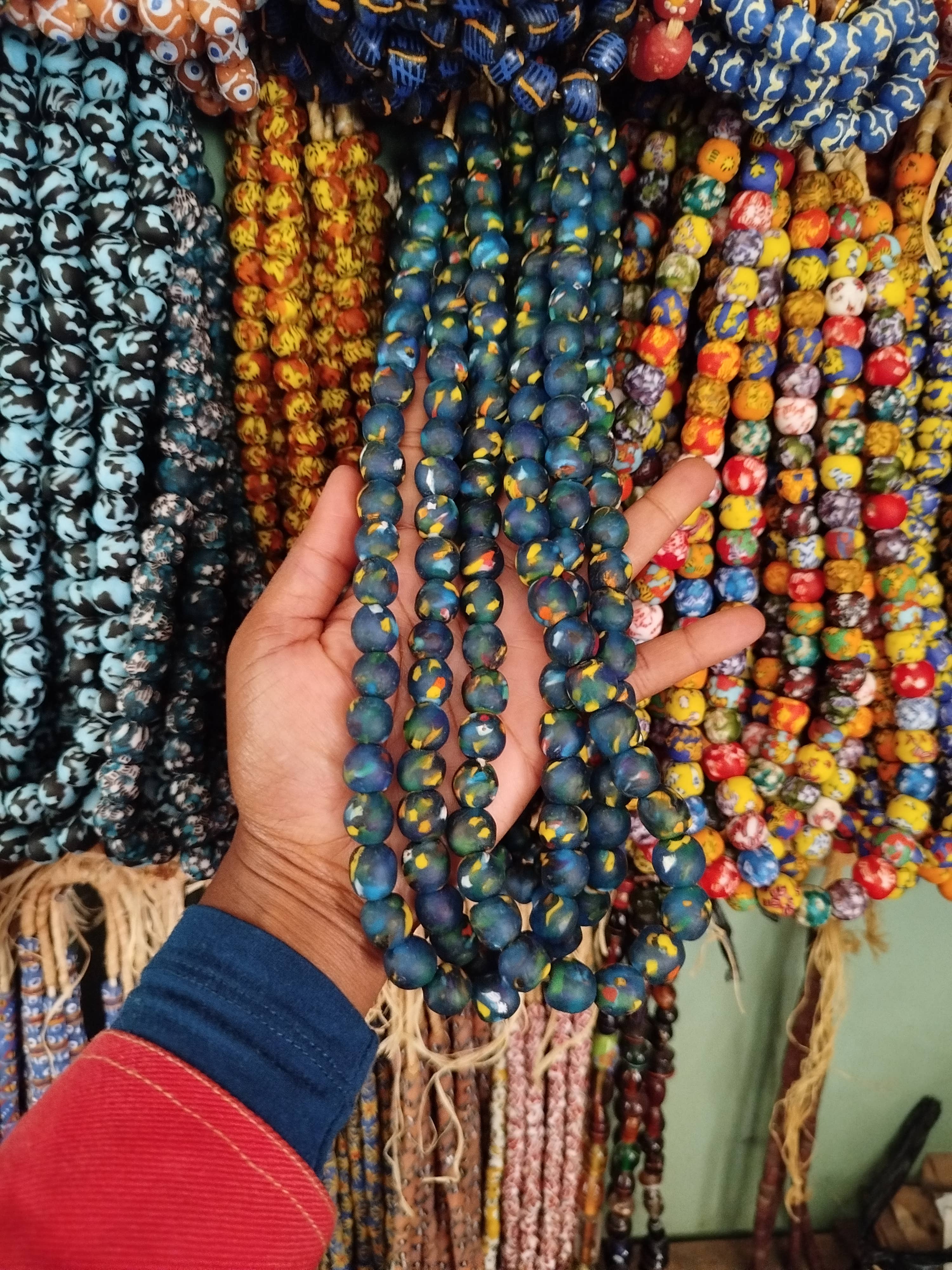 African Craft Collection - Wholesale Beads - Glass Beads Krobo / Recycled Beads for Jewellery making2