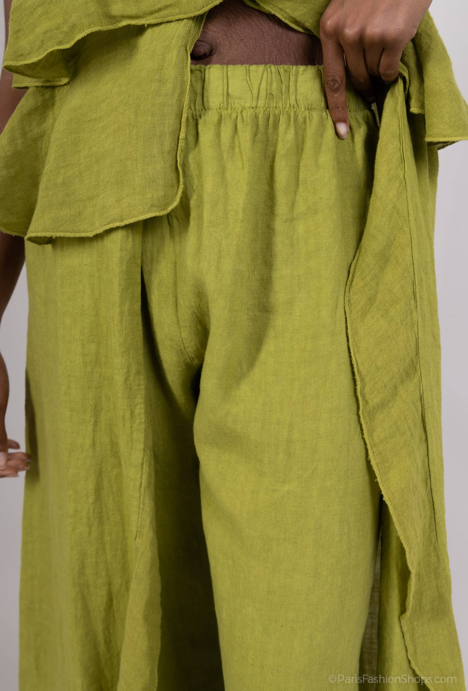 Shyloh – Großhandel Hose – Damen – Leinenhose mit Kordelzug 2063914